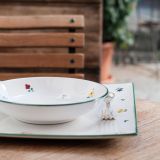 Gmundner Keramik Streublumen Platzteller Trend eckig (31x31cm)