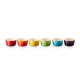 Le Creuset Rainbow Collection Mini-Frmchen 6er Set - Geschenkset