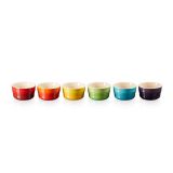 Le Creuset Rainbow Collection Mini-F�rmchen 6er Set - Geschenkset