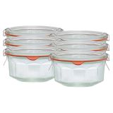 REX Facettenglas flach 290 ml - 6 Stck RR100