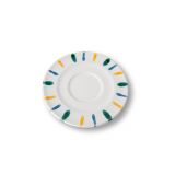 Gmundner Keramik Buntgeflammt Unterteller Cappuccino Gourmet (�14cm)