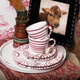 Gmundner Keramik Rotgeflammt Teetasse Maxima (0,4l)