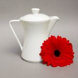 Lilien-Porzellan Daisy Kaffeekanne 0,6l Weiss