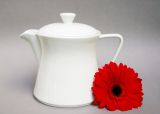 Lilien-Porzellan Daisy Teekanne 1,5l Weiss
