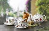 Roy Kirkham Jumbotasse + Untertasse GARDEN BIRDS