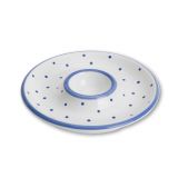 Gmundner Keramik Tupferl Blau Eierbecher glatt (� 12 cm)