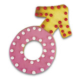 St�dter Ausstecher M�nnlich-Zeichen