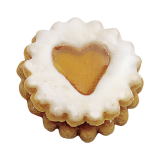 St�dter Linzer-Ausstecher mit Auswerfer Herz - zerlegbar