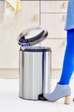 Brabantia Treteimer NewIcon 20 Liter - Matt Steel Fingerprint Proof