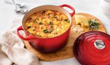 Le Creuset Br�ter rund hoch 26cm 6,3l - kirschrot