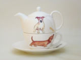 Roy Kirkham Tea for One Set DOGS