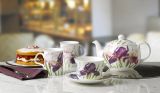 Roy Kirkham Jumbotasse + Untertasse IRIS