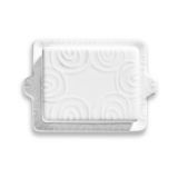 Gmundner Keramik Wei�geflammt Butterdose (250g)