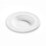 Gmundner Keramik Wei�geflammt Suppenteller Gourmet (� 24cm)