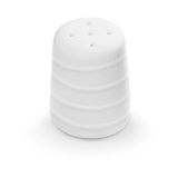 Gmundner Keramik Wei�geflammt Salzstreuer glatt