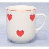 Kaffeebecher Trojka Herzen 300ml