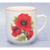 Kaffeebecher Trojka Mohnblumen 300ml