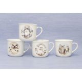 Kochtopf Jumbotasse Varak Katzen 650ml - 4 St�ck