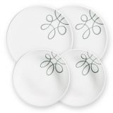 Gmundner Keramik Pur Geflammt grau Dinner f�r 2 Classic - Geschenkset