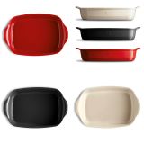 Emile Henry Auflaufform rechteckig gro� 42,5x28cm - in 3 Farben