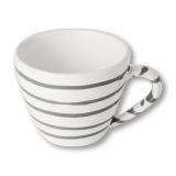 Gmundner Keramik Graugeflammt Cappuccino Tasse Gourmet (0,16L)