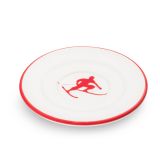 Gmundner Keramik Rubinroter Toni Unterteller Espresso Gourmet (� 11cm)