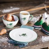 Gmundner Keramik Gr�ner Toni Unterteller Kaffee Gourmet (� 16cm)