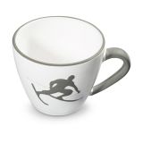 Gmundner Keramik Grauer Toni Kaffeetasse Gourmet (0,2L)