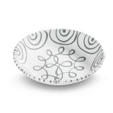 Gmundner Keramik Graugeflammt Suppenteller Cup (� 20cm)