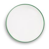 Gmundner Keramik Gr�ner Rand Unterteller Kaffee Cup (� 15cm)