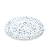 Gmundner Keramik Blaugeflammt Speiseteller Cup (� 28cm)