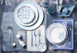 Gmundner Keramik Blaugeflammt Unterteller Espresso Gourmet (� 11cm)