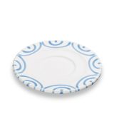 Gmundner Keramik Blaugeflammt Unterteller Cappuccino Gourmet (�14cm)