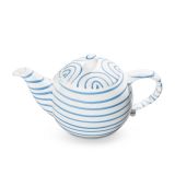 Gmundner Keramik Blaugeflammt Teekanne glatt 1,5L