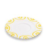 Gmundner Keramik Gelbgeflammt Unterteller Cappuccino Gourmet (�14cm)