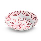 Gmundner Keramik Rotgeflammt Suppenteller Cup (� 20cm)