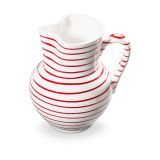 Gmundner Keramik Rotgeflammt Krug Wiener Form gro� (1,5L)