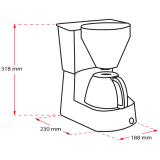 Melitta Enjoy Filterkaffeemaschine - wei�