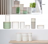 Riess Vorratsdose mit Eschenholzdeckel 2250ml Fresh Tomato