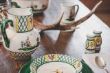 Gmundner Keramik Jagd Dessertteller Cup (� 20cm)