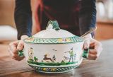 Gmundner Keramik Jagd Dessertteller Cup (� 20cm)