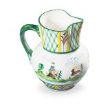 Gmundner Keramik Jagd Krug Wiener Form gro� (1,5L)