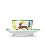 Gmundner Keramik Jagd Mokka f�r dich - 2tlg. Set im Geschenkkarton