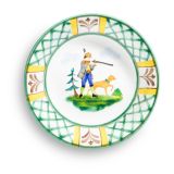 Gmundner Keramik Jagd M�slischale klein (� 14cm)