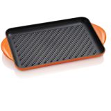 Le Creuset Grillplatte Tradition rechteckig 32x22cm - versch. Farben
