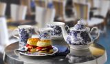 Roy Kirkham Jumbotasse + Untertasse BLUE CHINTZ