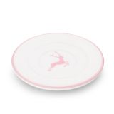 Gmundner Keramik Rosa Hirsch Unterteller Espresso Gourmet (� 11cm)