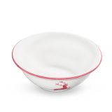 Gmundner Keramik Bordeauxroter Hirsch Salatsch�ssel (� 20cm)