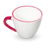 Gmundner Keramik Bordeauxroter Hirsch Cappuccino Tasse Gourmet (0,16l)