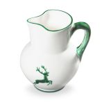 Gmundner Keramik Gr�ner Hirsch Krug Wiener Form (1L)